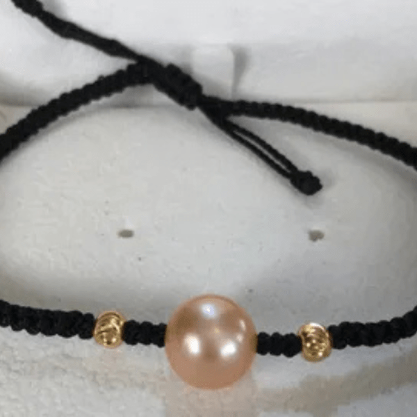 Man's Pearl Rope Bracelet